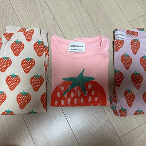 보보쇼즈 딸기 반팔 레깅스1824