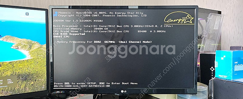 메인보드+cpu+메모리 각1개씩 총 3장 각2만원씩 판매합니다.--1