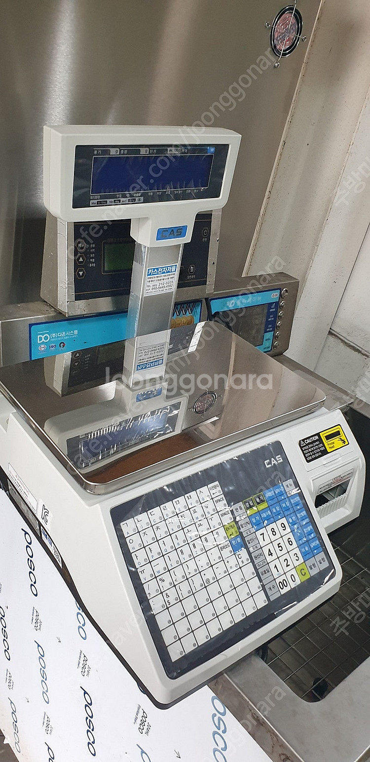 카스라벨 전자저울 CL5200N-15P판매합니다--1