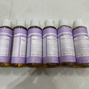 닥터브로너스 캐스틸 솝 라벤더 120ml 6개
