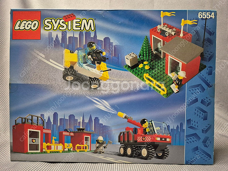 올드 레고 6554 119구조대 NIB 개봉 새제품 판매합니다.(국내판)--2