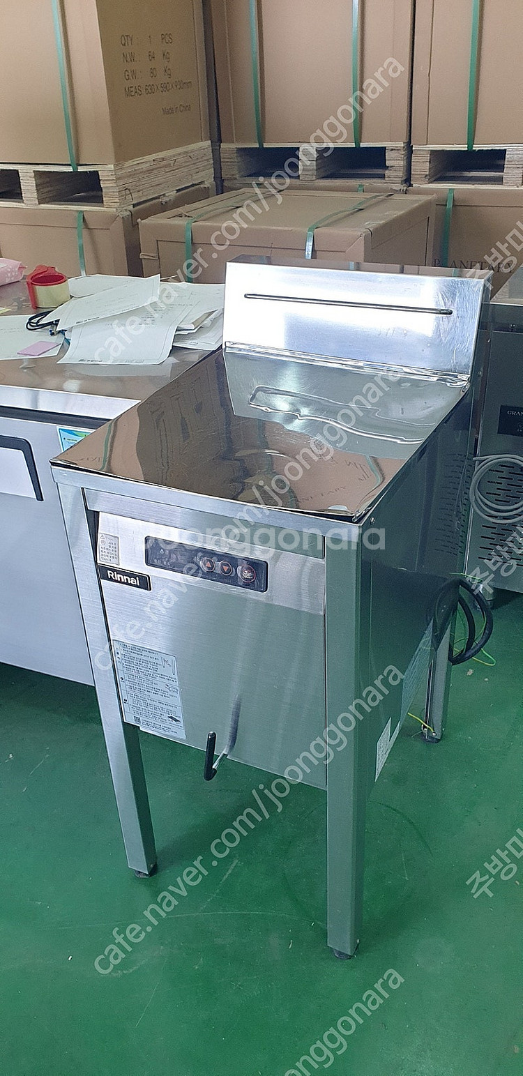 린나이전기튀김기RFA-227E판매합니다 단상7KW--0