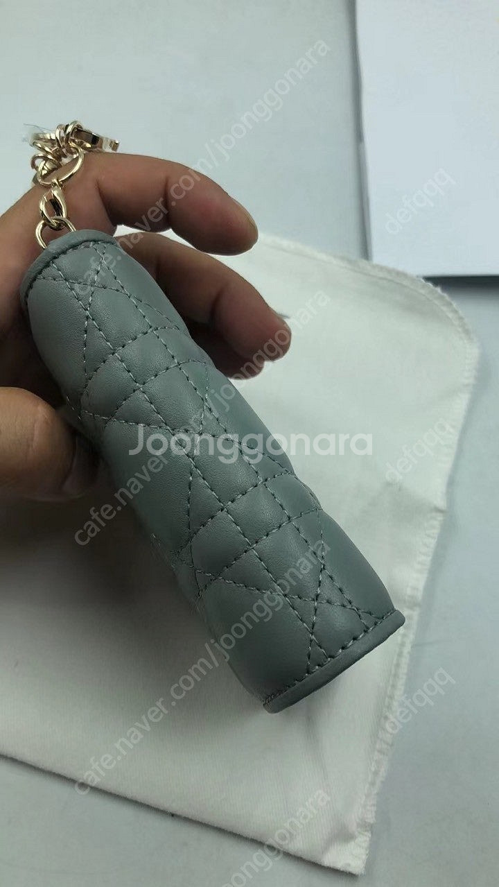 디올 레이디 미니 지갑--3