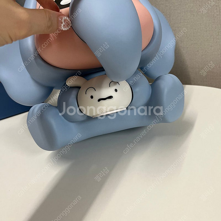 새상품 : 코끼리 대형 짱구 피규어 가챠 레진--2