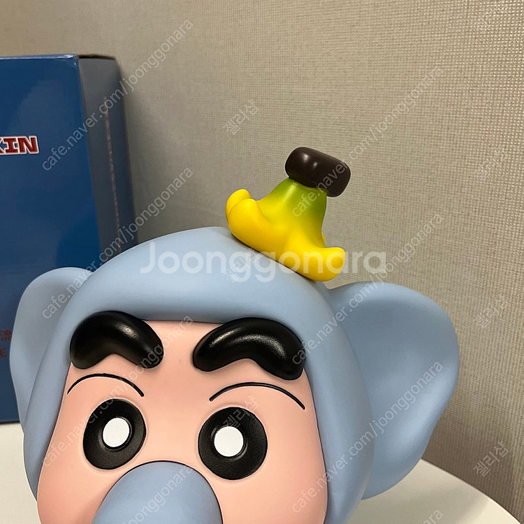 새상품 : 코끼리 대형 짱구 피규어 가챠 레진--3