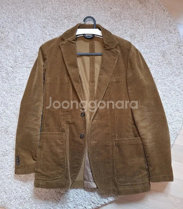 폴로 랄프로렌 네이비 코듀로이 블레이져 / 브라운 코듀...--3
