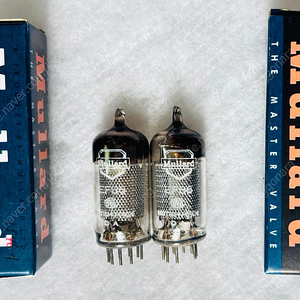 Mullard 멀라드 EF86. Long-Mesh/사각 NOS 메치페어 판매