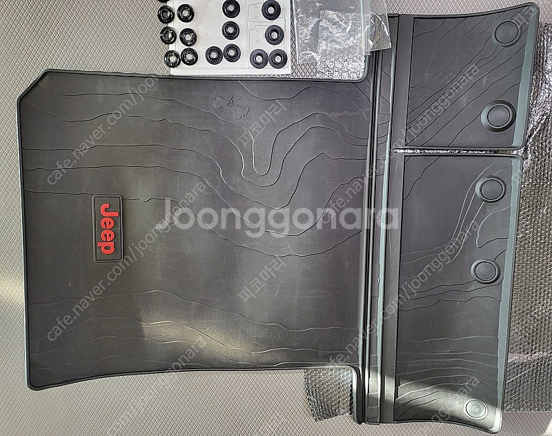 지프 랭글러JL 모파 카고 트레이 매트 정품--0