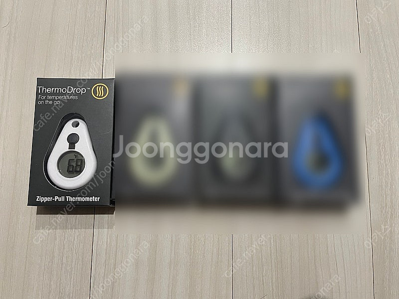 써모드랍 지퍼풀 미니 전자 온도계 BPL 백패킹용 판매...--3