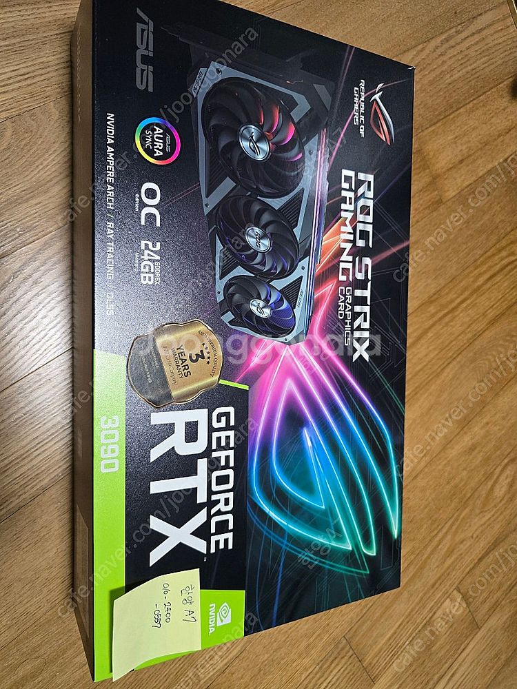 ASUS rtx3090 strix 24G 스트릭스--0