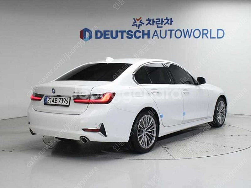 BMW 3시리즈 중고 BMW 320i 중고 승용차 흰색...--3