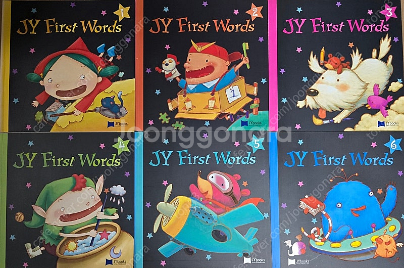jy first words 책6권세트--0