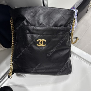 샤넬 복조리백 블랙 금장 이시영백 크로스백