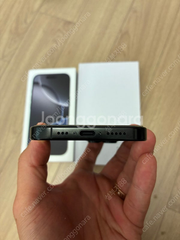 아이폰16프로 256 자급제 블랙 S급 판매--1