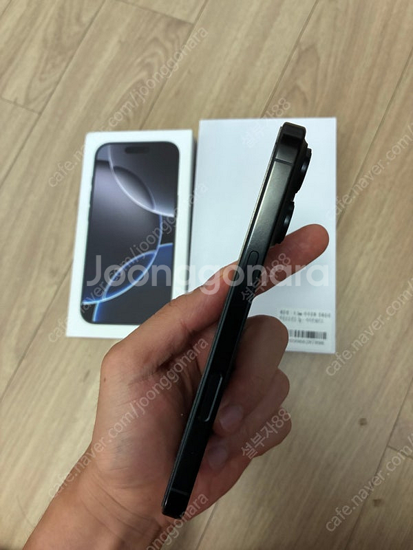아이폰16프로 256 자급제 블랙 S급 판매--2
