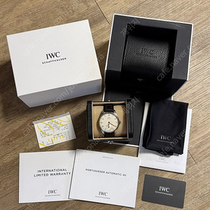 IWC 포르투기저 오토매틱 40 골드 핸즈 IW358303