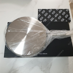 AMT 프로 26cm 와이드팬 316Ti 스텐 통5중(뚜껑포함)