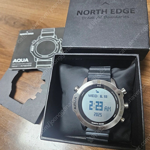 North Edge 아쿠아 다이빙 컴퓨터 시계 프리다이빙 스쿠버다이빙
