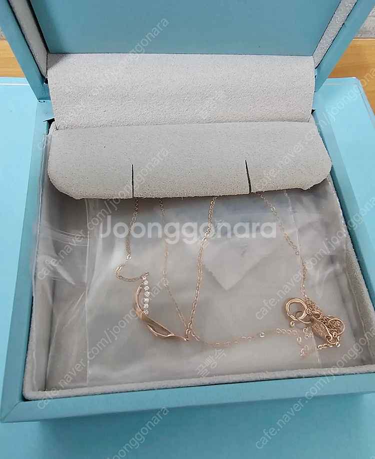 스톤헨지 신상품 결 물결 목걸이 SA25A23P 미개봉...--4