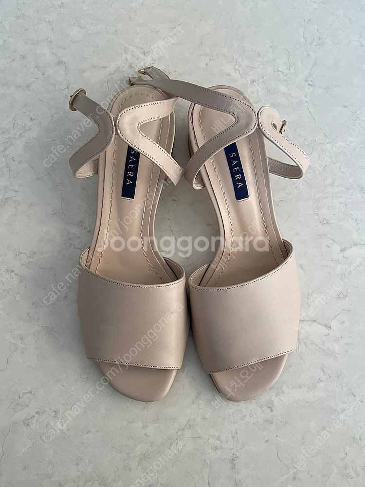 세라 샌들 구두 슬링백 230 베이지--0