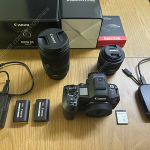 급처>캐논 알오막투 R5 mark2, R5mark2, RF 24-240, RF 35.8, 노바칩스 B타입 1tb [대전]
