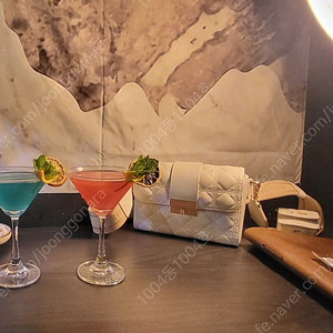 칼린 미닛 크로스백+퀼팅 에어팟 프로파우치 세트