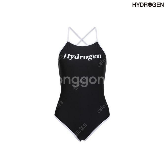 (새상품) 하이드로겐 모노키니 수영복 S 블랙--1