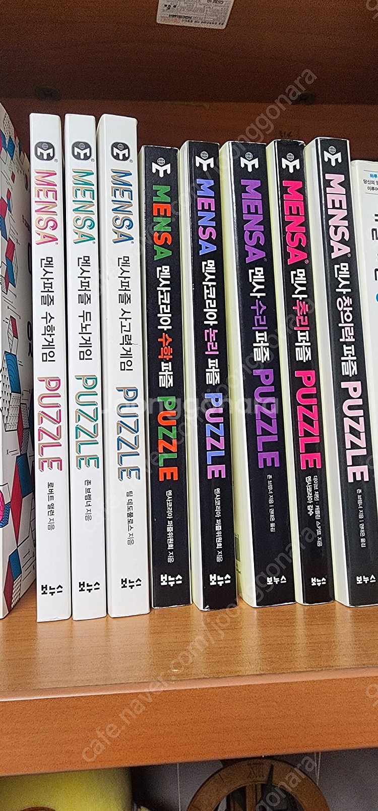 멘사퍼즐 책--0