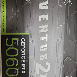 미사용 새상품 rtx5060 msi 벤투스 8g 판매