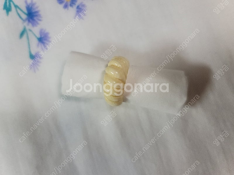천연상아반지 팝니다.--1