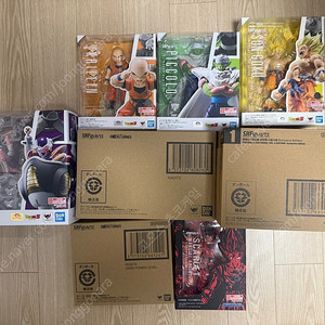 (최종가격) Shf 드래곤볼 24000 전투력 베지터, 데모니컬핏 계왕권 오공 일괄, shf 크리링
