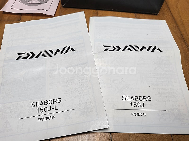 미사용 일본산 다이와 시보그 150J-L 전동릴 외 모...--9