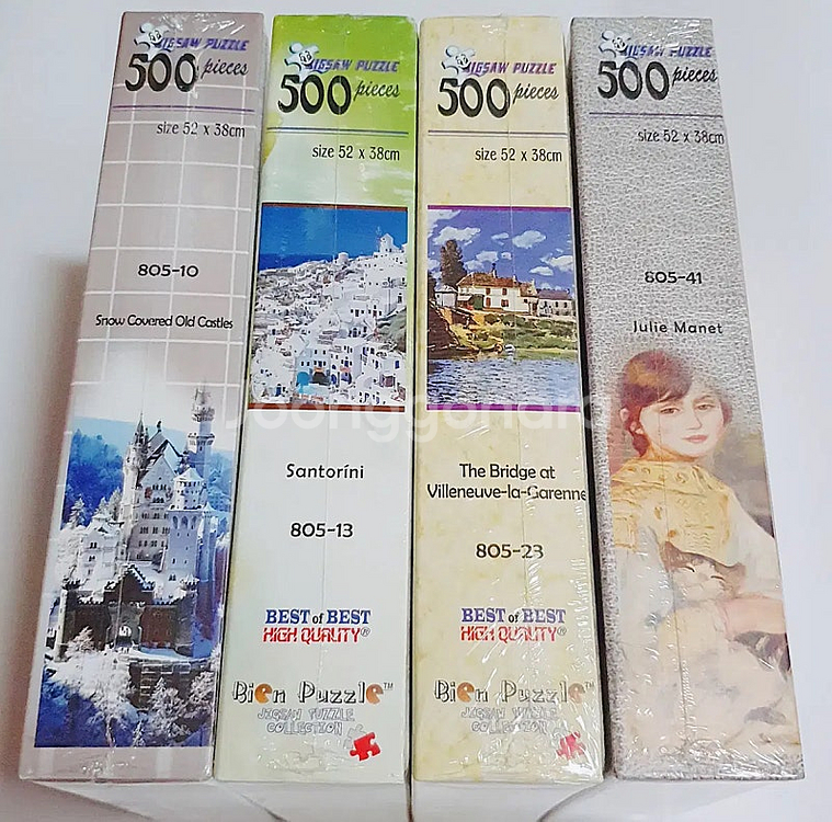 미개봉 500피스 직소퍼즐 직소 퍼즐 풍경 인물 새상품...--5