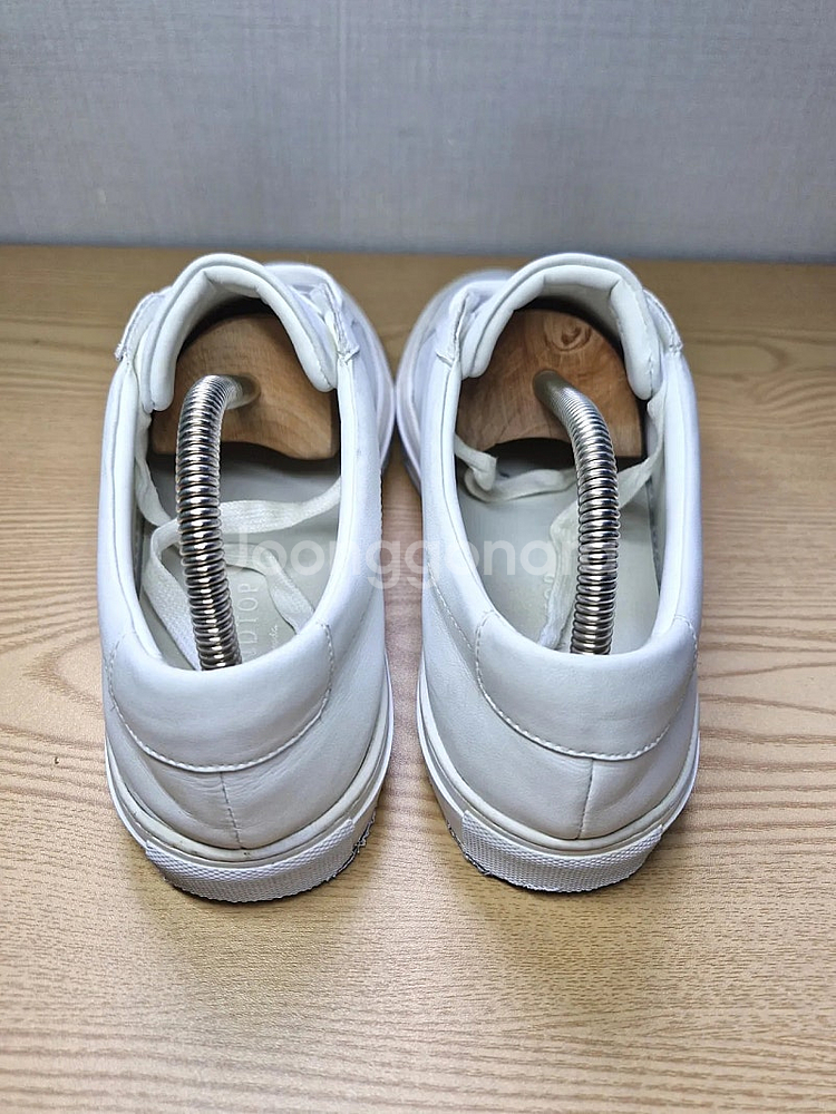 커먼맛 화이트 스니커즈 풀그레인 가죽 270--2