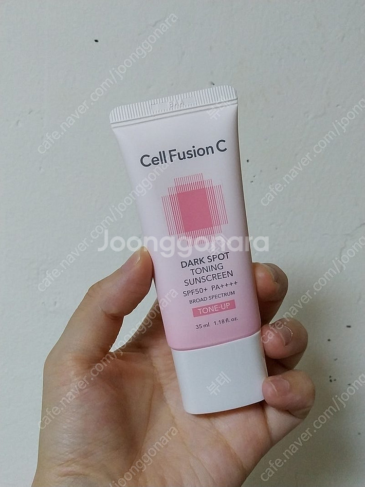 셀퓨전씨 잡티 토닝 썬스크린 톤업 선크림 35ml--0