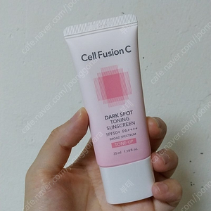 셀퓨전씨 잡티 토닝 썬스크린 톤업 선크림 35ml