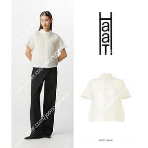이세이미야케 하트 탑,셔츠,블라우스 플리츠플리즈 ~