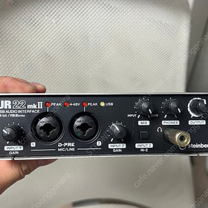 스테인버그 UR22 MK2 MKll 오디오인터페이스 풀박스 + 하자있음 (ur12)