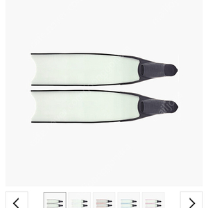 리더핀 아이스 블랙 롱핀 (새상품)