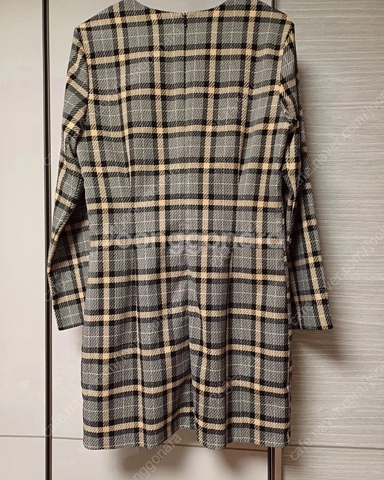 H&M 체크원피스--1