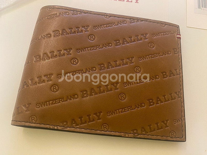 [BALLY] 발리 남성 명품 반지갑 박스풀 새제품--1