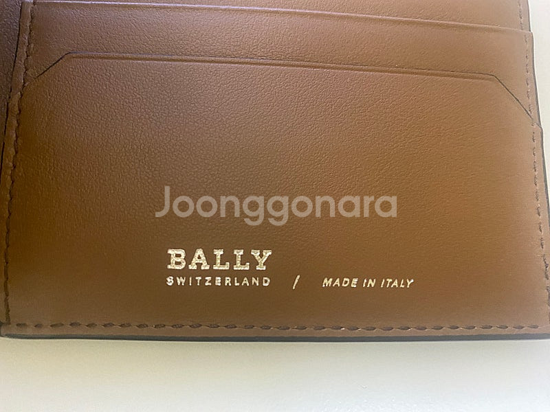 [BALLY] 발리 남성 명품 반지갑 박스풀 새제품--3