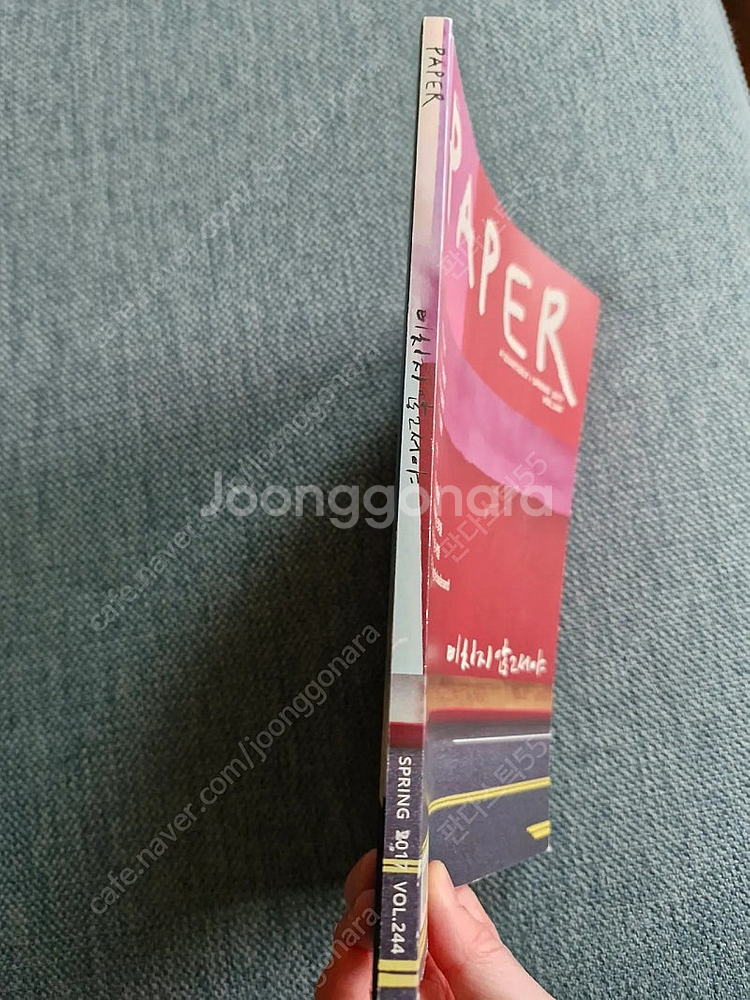 잡지페이퍼(과월호2017봄, 244호) 인터뷰 이승환--1