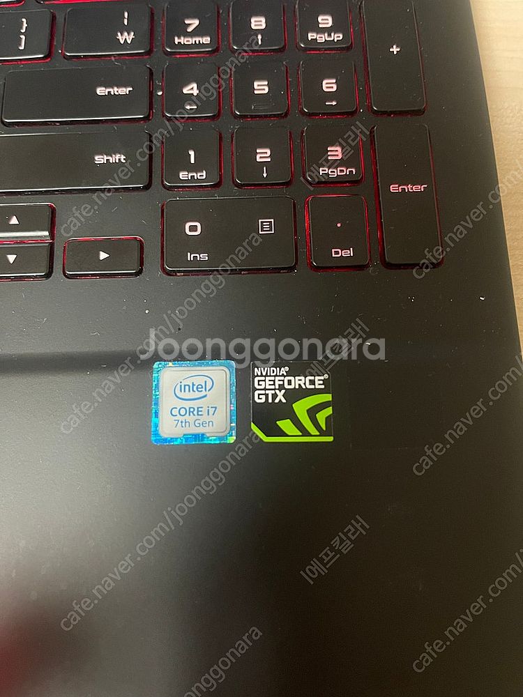 삼성 게이밍 노트북 i7 GTX1060--4