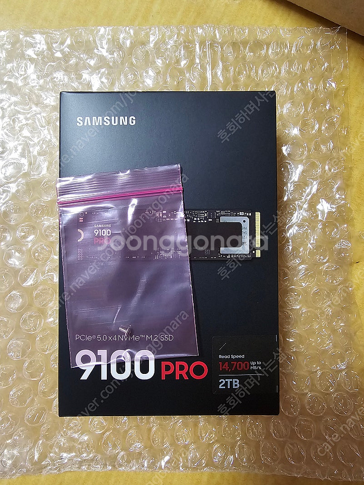 삼성 9100 PRO 2TB 미개봉 PCIE5.0--0