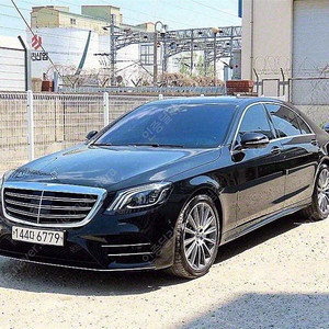 75,733 km 벤츠 S클래스 중고 W222 S 450L 4MATIC 실매물인증중고차 검정색