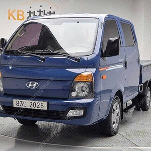 중고 포터2 현대 포터 중고 포터 더블캡 중고 파란색 2019년식 65,997km 1.0톤/더블캡/초장축/(CRDi) 스타일 개인사업자 차량구매