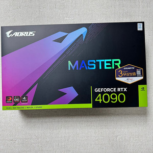 rtx 4090 어로스 마스터 풀박스 판매합니다