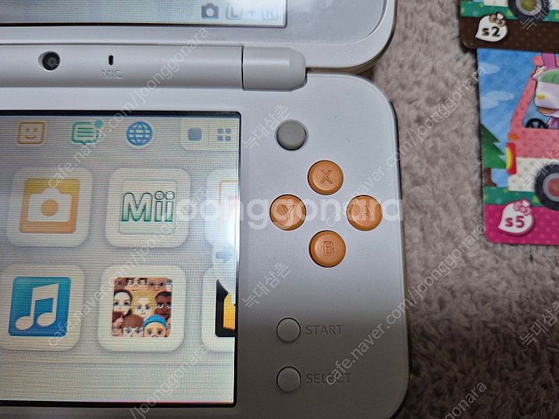 닌텐도 뉴 2ds xl 화이트오렌지 +포켓몬스터문+튀어...--4