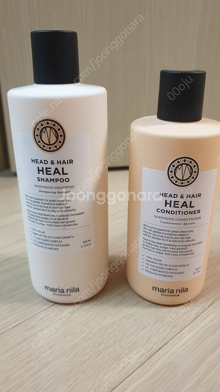 마리아닐라 헤드앤헤어 힐 샴푸 350ml +컨디셔너 3...--0